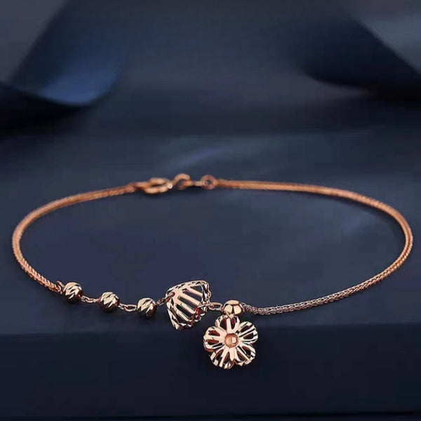 ORIGINAL 18K GOLD LITTLE FLOWER FAIRY BRACELET