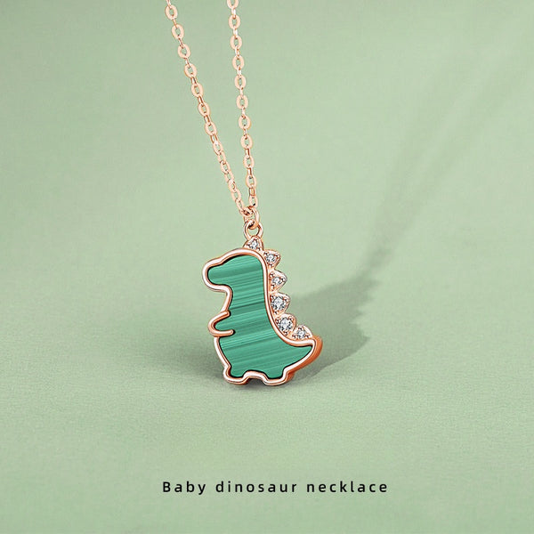 ORIGINAL 18K GOLD LITTLE DINOSAUR NECKLACE
