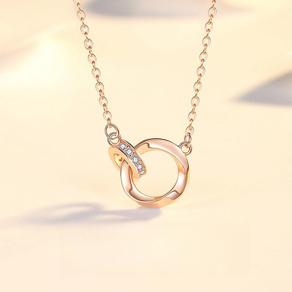 ORIGINAL 18K GOLD MOBIUS NECKLACE