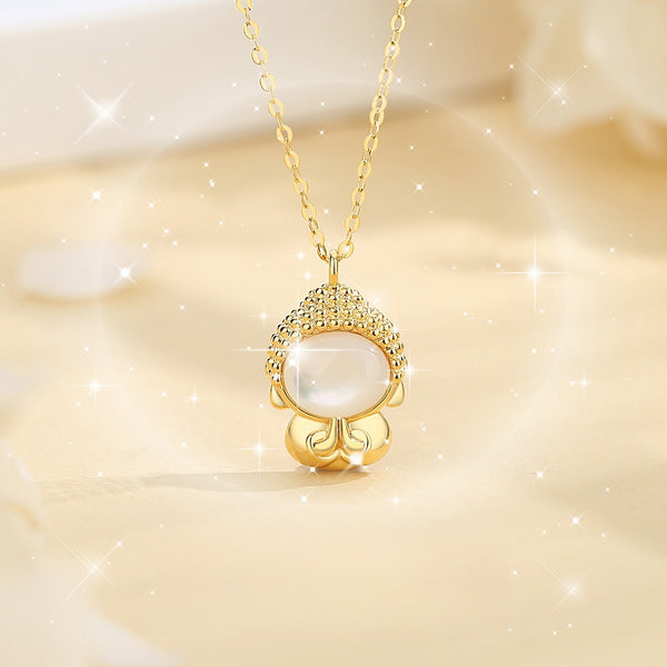 ORIGINAL 18K GOLD MAITREYA NECKLACE