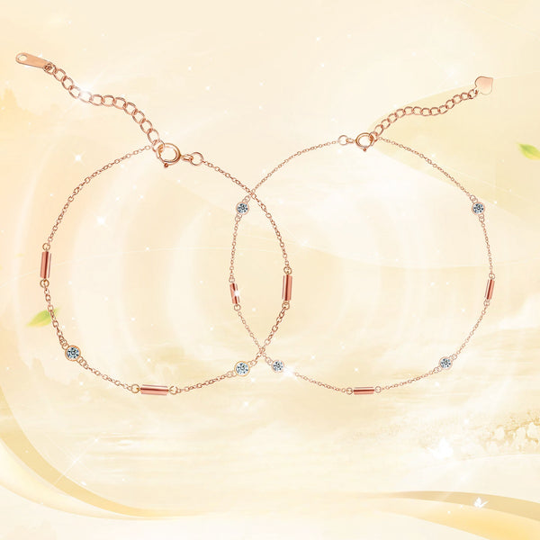 ORIGINAL 18K GOLD LOVE AT FIRST SIHGT BRAELET