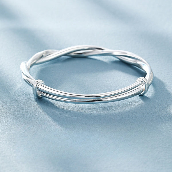 ORIGINAL 999 SILVER MOBIUS BRACELET
