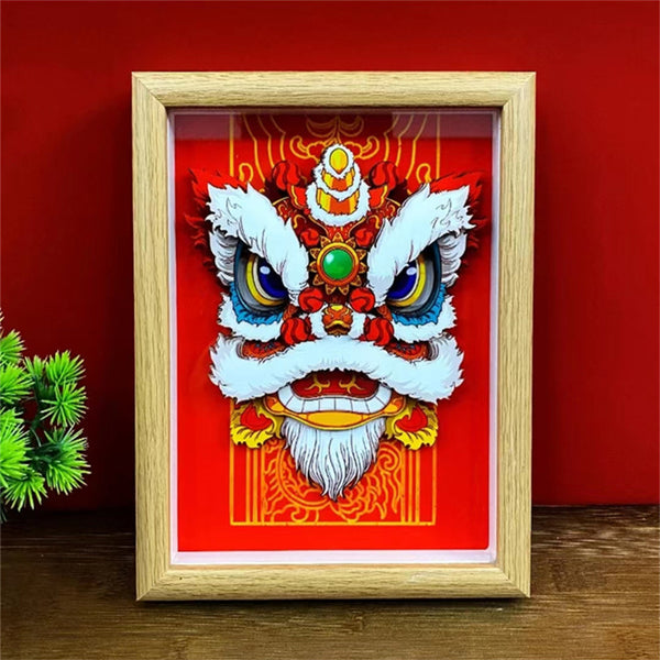 KISALL Xingshi Paper Cuttings Craft Stereoscopic Painting