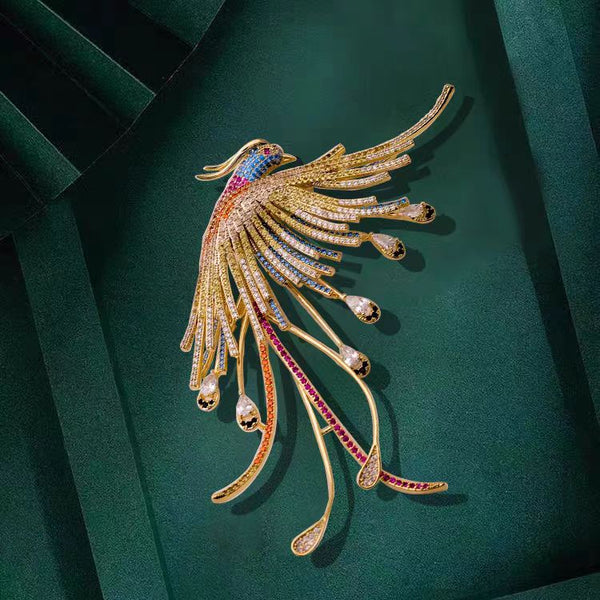 KISALL Phoenix Brooch