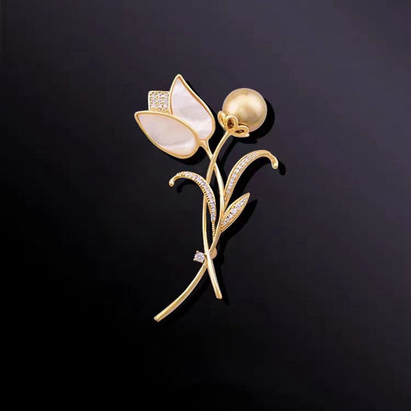 KISALL Tulip Brooch