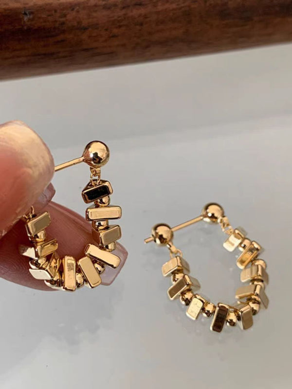 KISALL Square Chain Earrings