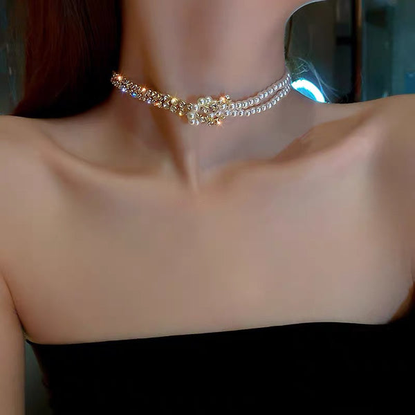 KISALL Original Design Original High-end Pearl Stitching Pearl Necklace