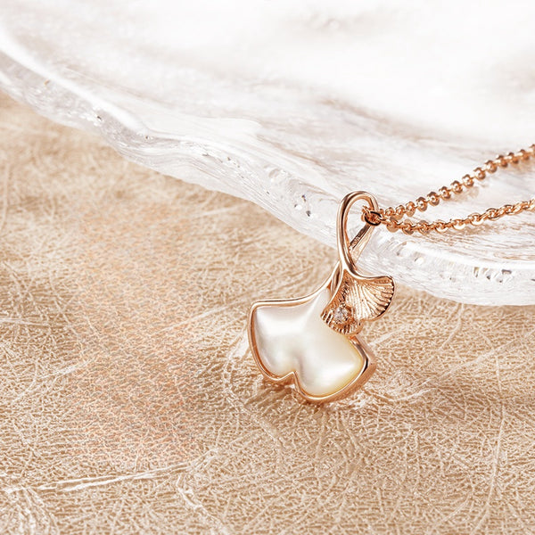 ORIGINAL 925 SILVER THREE LIVES APRICOT NECKLACE