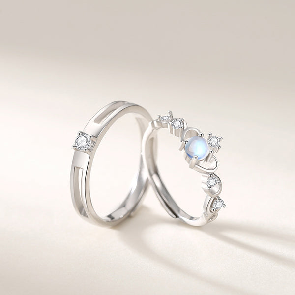 ORIGINAL 925 SILVER MOONLIGHT LOVER RING