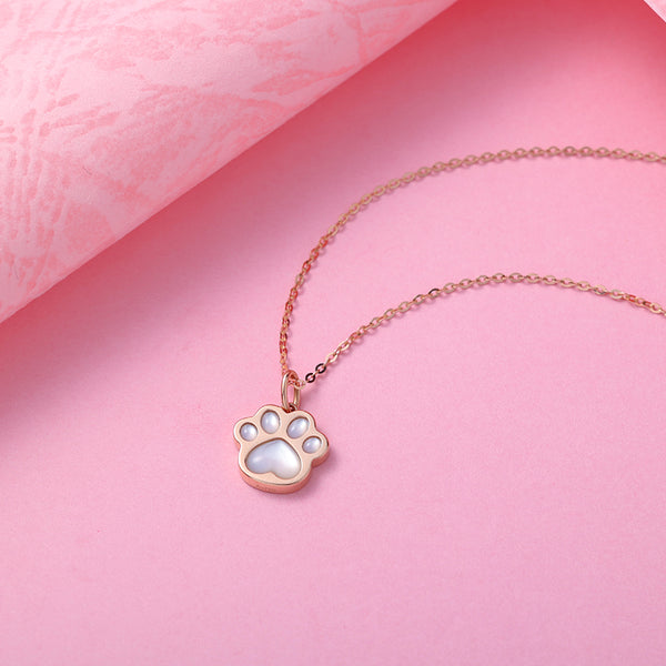 KISALL ORIGINAL 18K GOLD CAT'S PAW NECKLACE